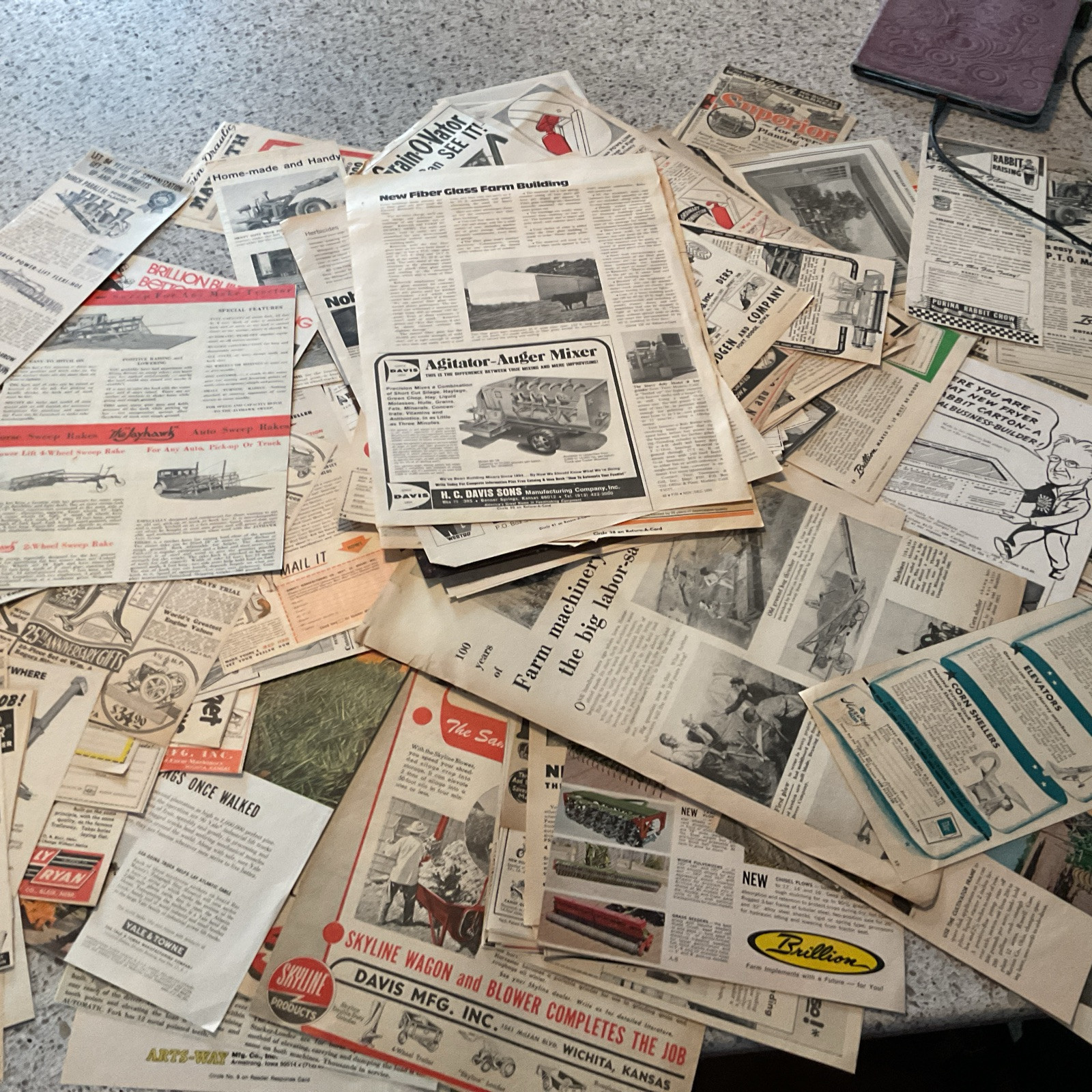 150+ Farming Agricultural Farm Related Print Ads 1920-70’s Vintage