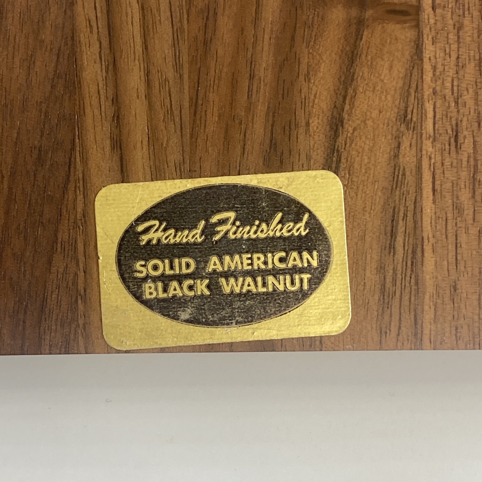 Vintage Temple EasTex Diboll Texas Recognition Award Plaque Wood Ceramic