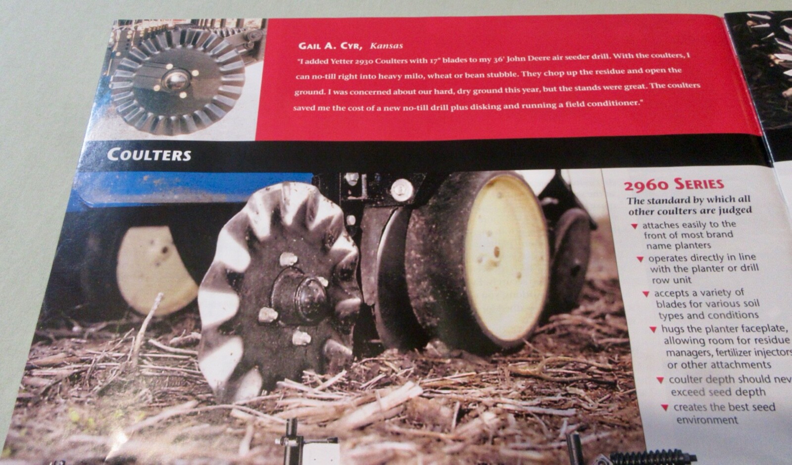 Yetter Manufacturing Co. Productivity Tools And How To Use Them Brochure (2004)