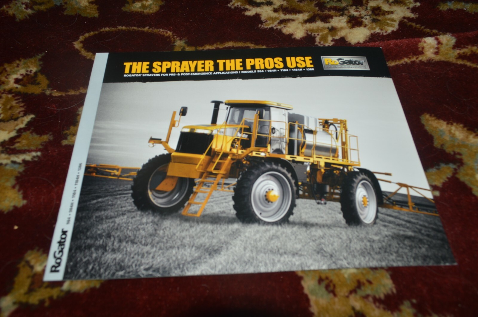 RoGator 984 984H 1184 1184H 1386 Sprayer Brochure FCCA