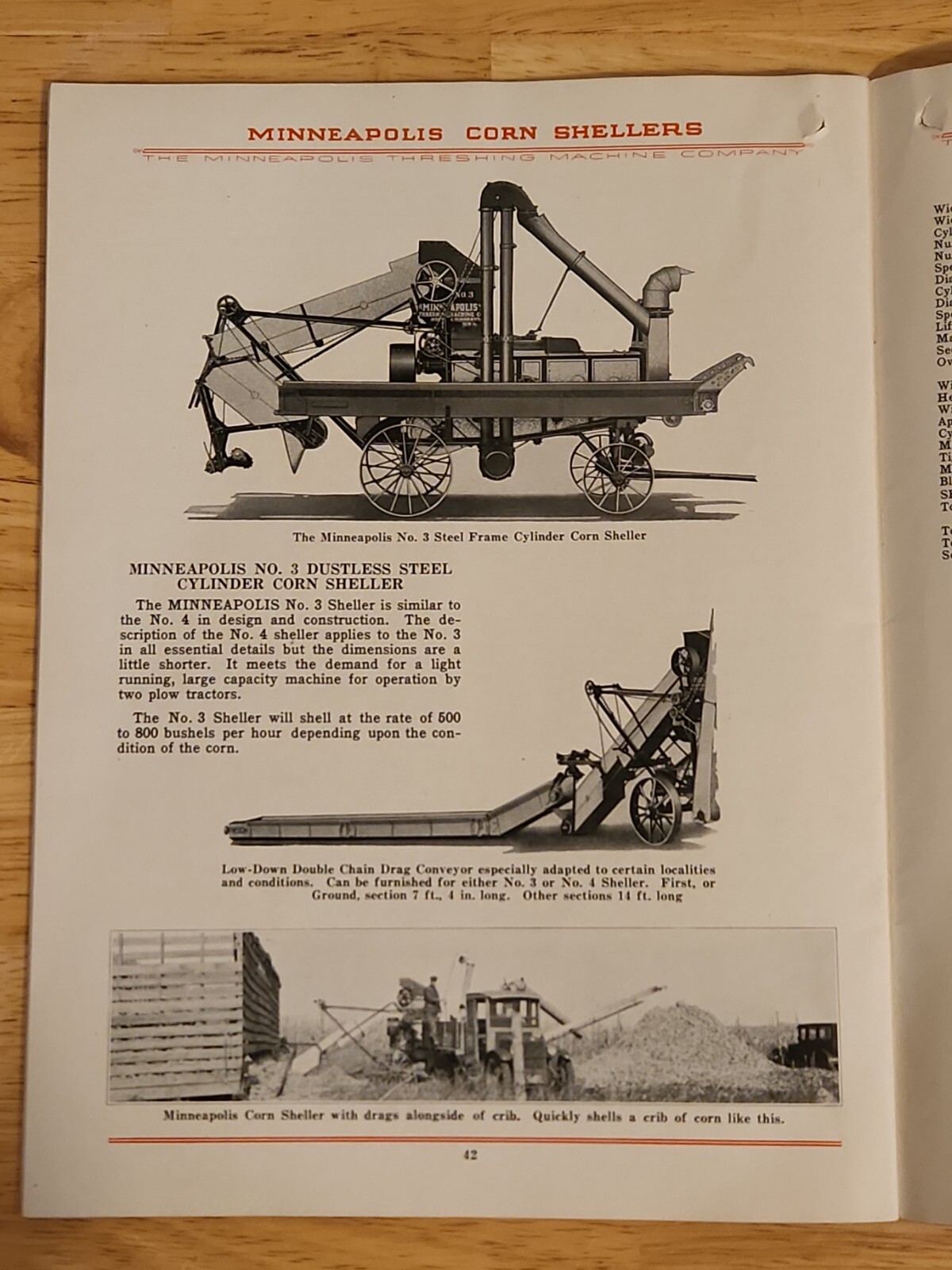 Power Farming Machinery The Great Minneapolis Line Gas Tractor Advertising