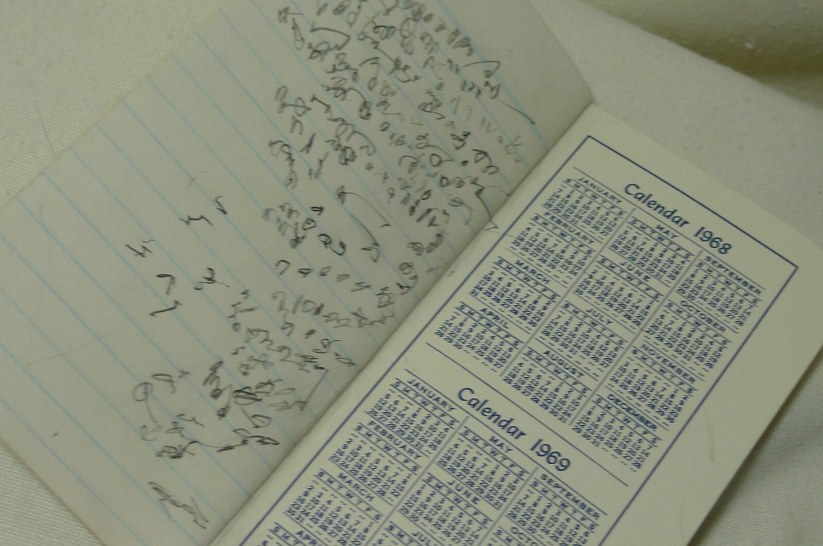 Hoard&rsquo;s Dairyman Fort Atkinson, Wisconsin Memo Book 1968-69 Pocket Notebook