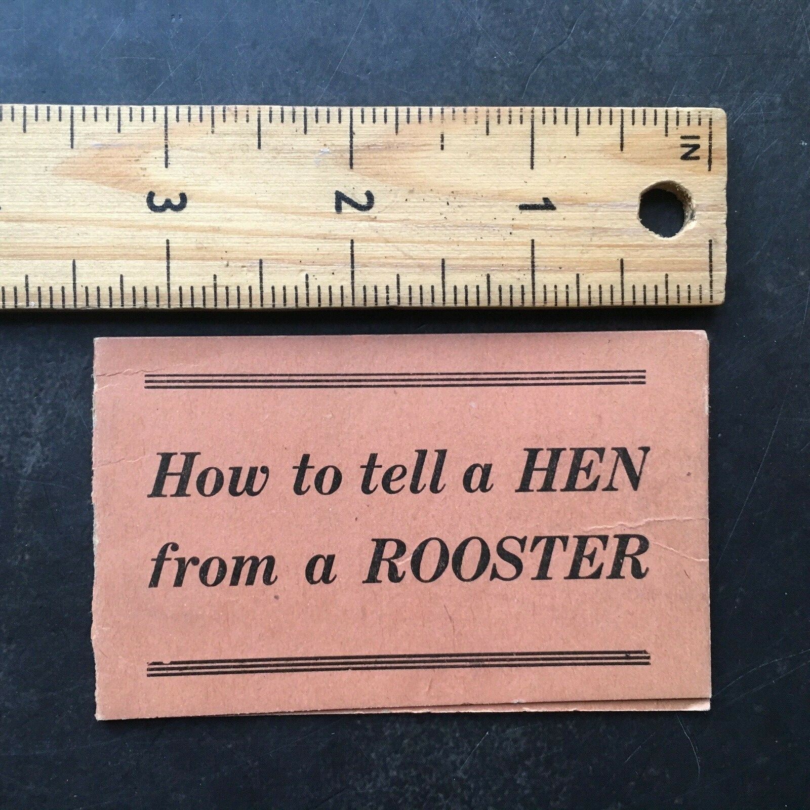 DON SUNG Egg Laying Tablets Vintage Ephemera Advertisement Tag