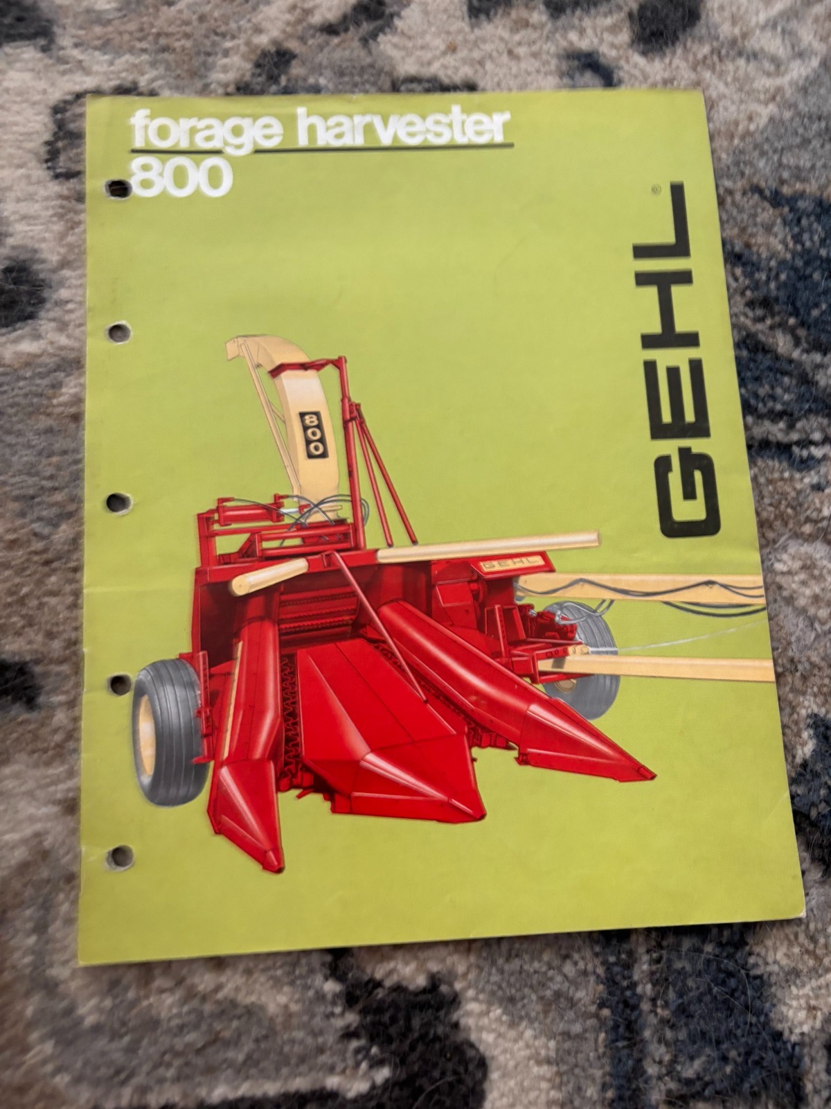 Gehl 700 800 Forage Harvester Brochure FCCA25