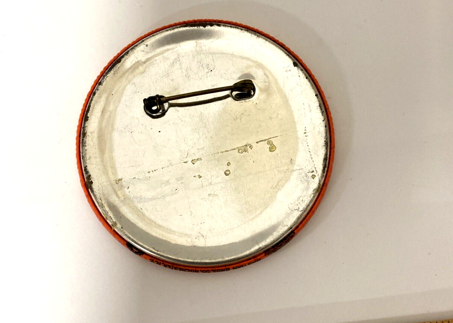 Vintage Champion Tractor Pinback (S2)