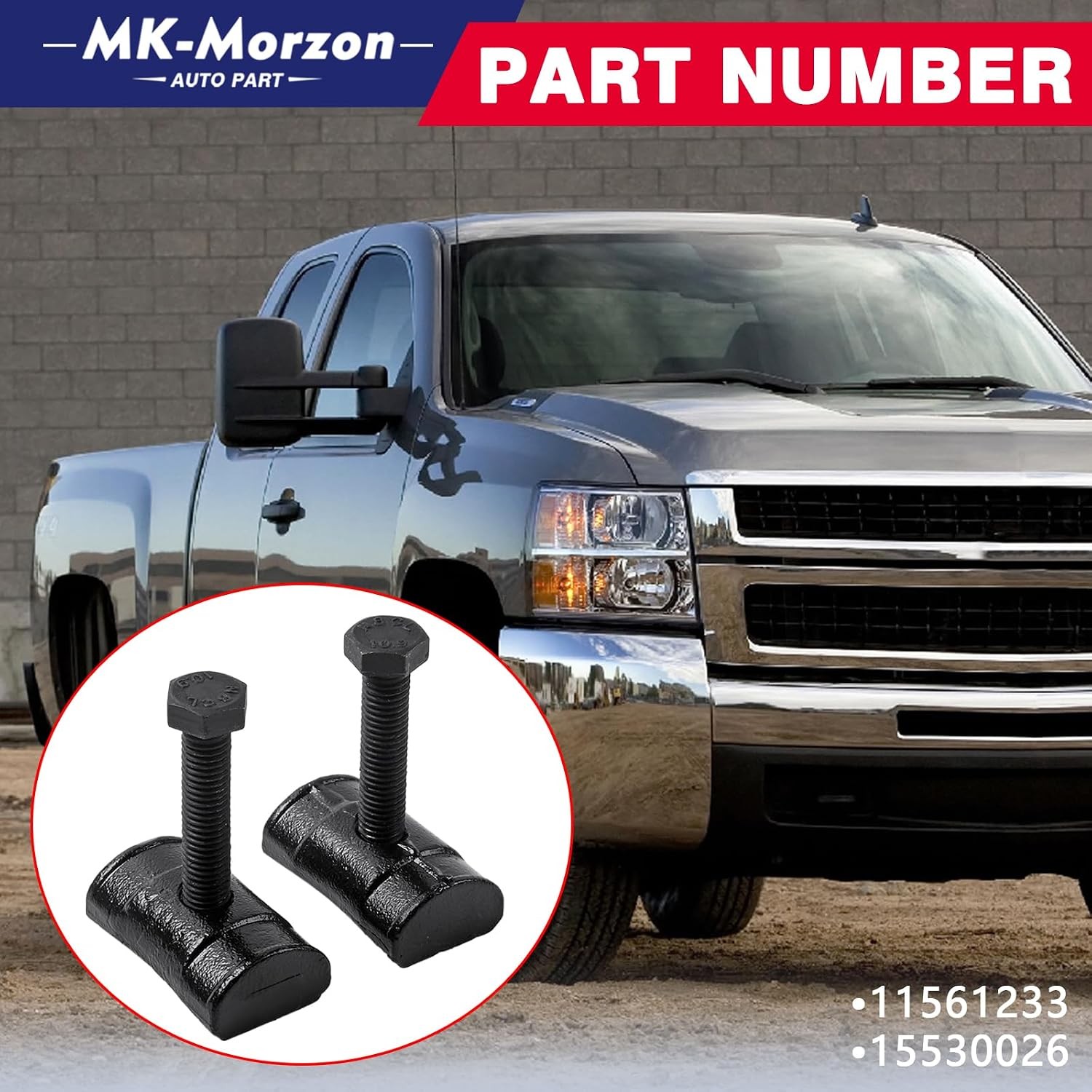 Torsion Bar Key Adjustment Block Nuts&Bolts 11561233 15530026 Fit for Chevy | Si