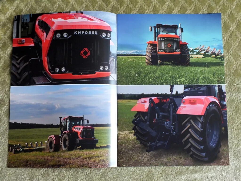 KIROVETS K-7M High Power Articulated Farm Tractor Brochure Prospekt 2020