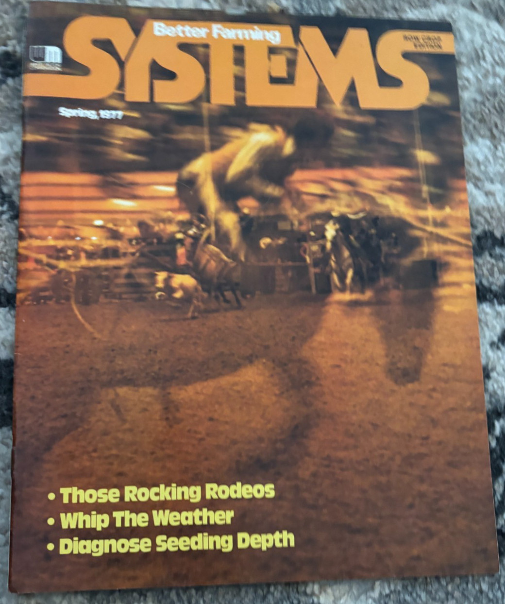 White Oliver Tractor Better Farming Magazine For Spring 1977 Brochure DCPA26
