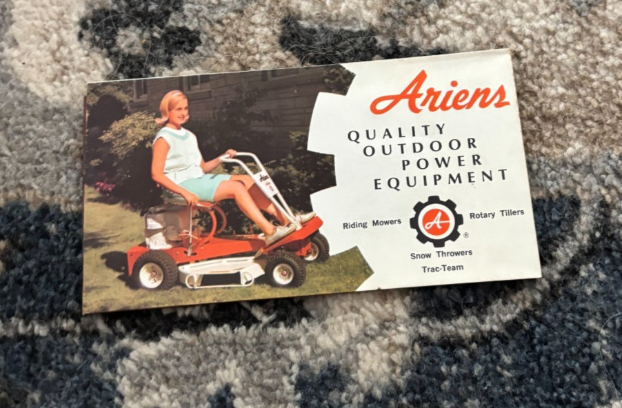 Ariens Outdoor Equipment For 1967 Pocket Brochure DCPA26