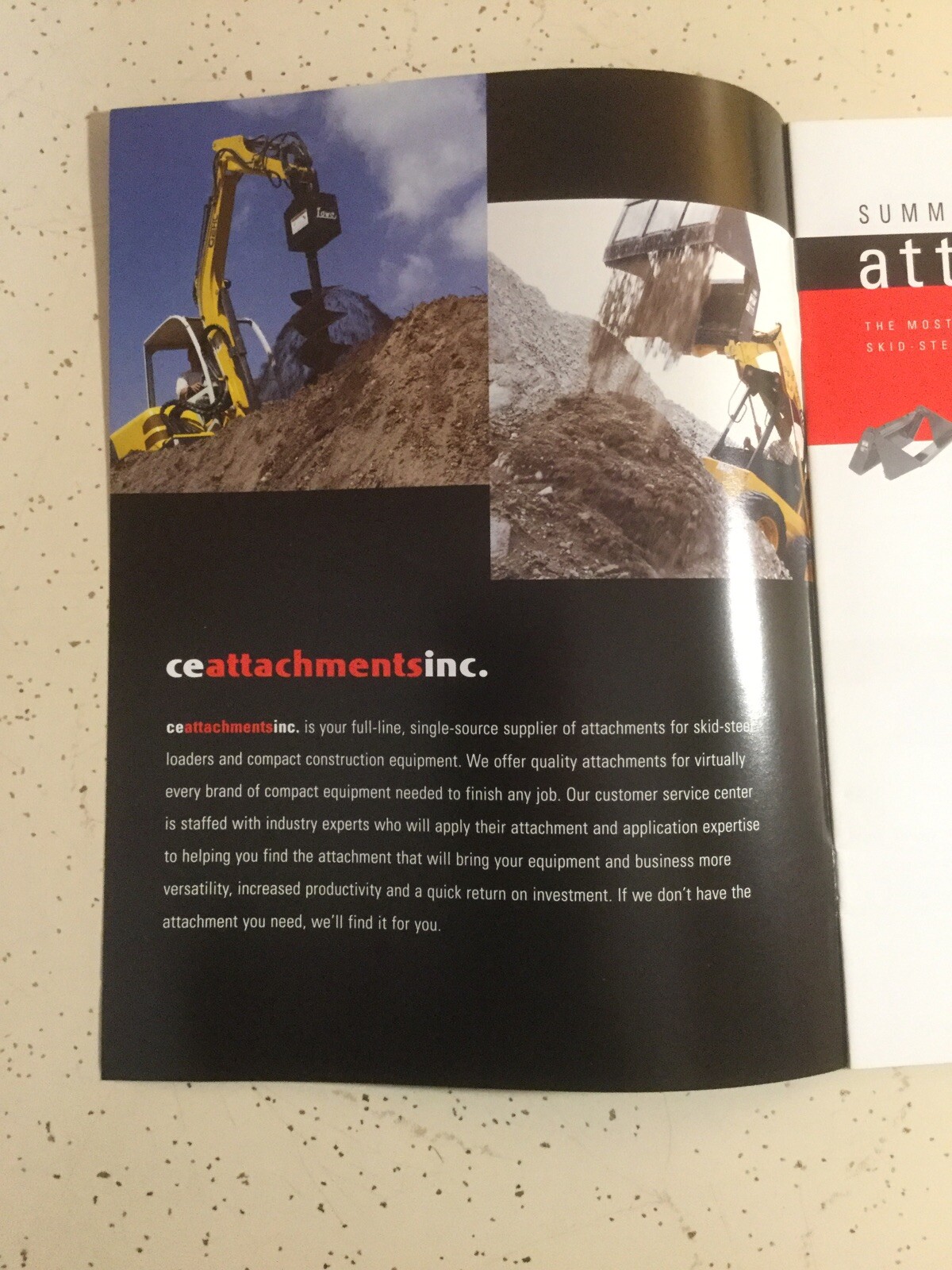 GEHL SUMMER 2001 ATTACHMENT LINEUP 16 PAGES 2001 Sales Brochure
