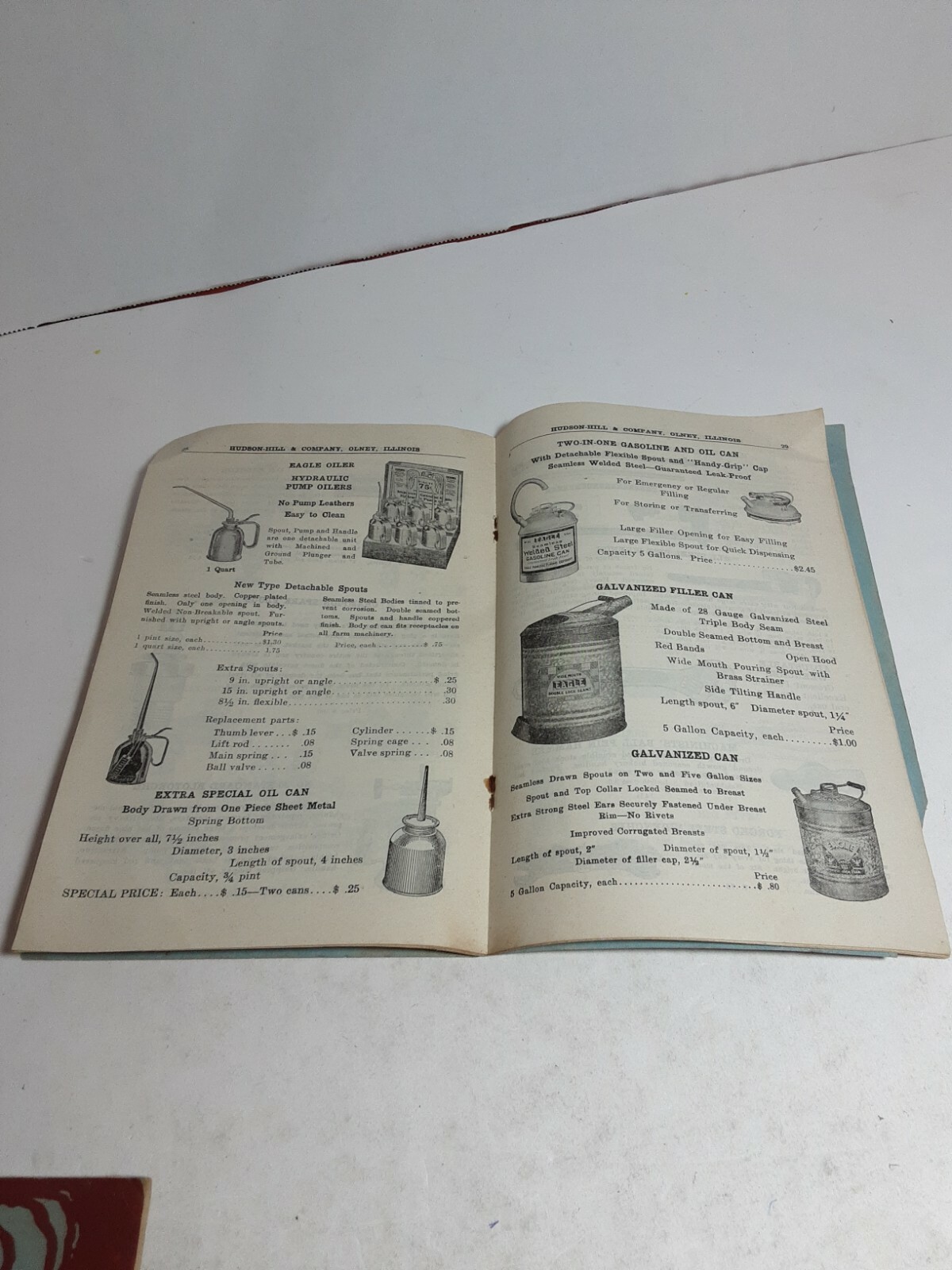 1937 Hudson – Hill & Co Thresher And Mill Supply Catalog