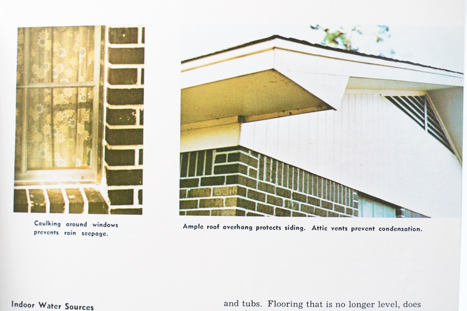 1974 Finding and Keeping A Healthy House U.S. Department of Agriculture Brochure