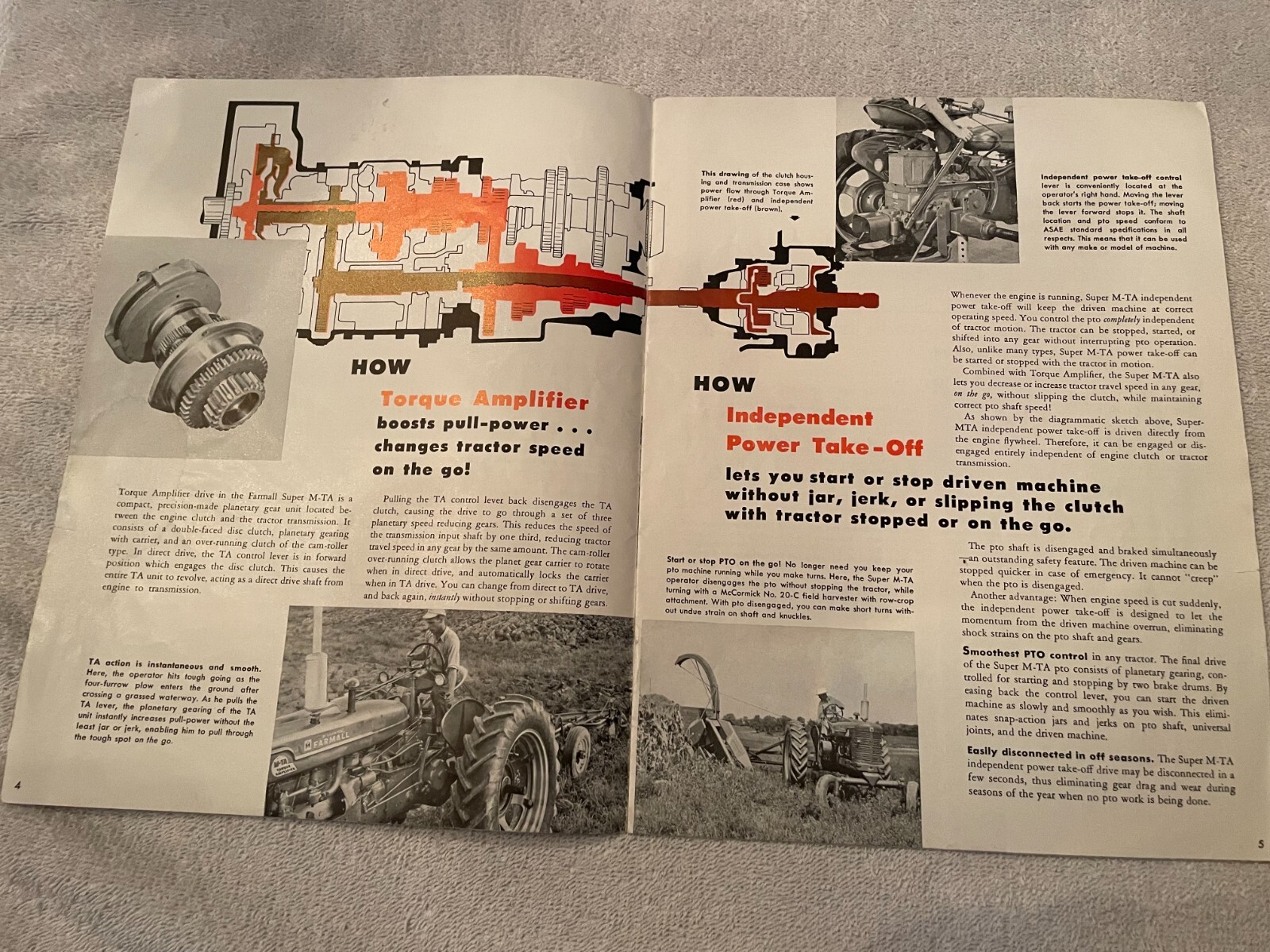 International Harvester Super M-TA Tractor Brochure