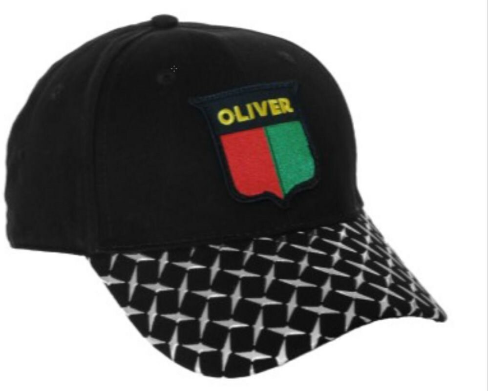 Oliver Vintage Logo Hat Diamond Plate Brim Solid Hat Cap Gift