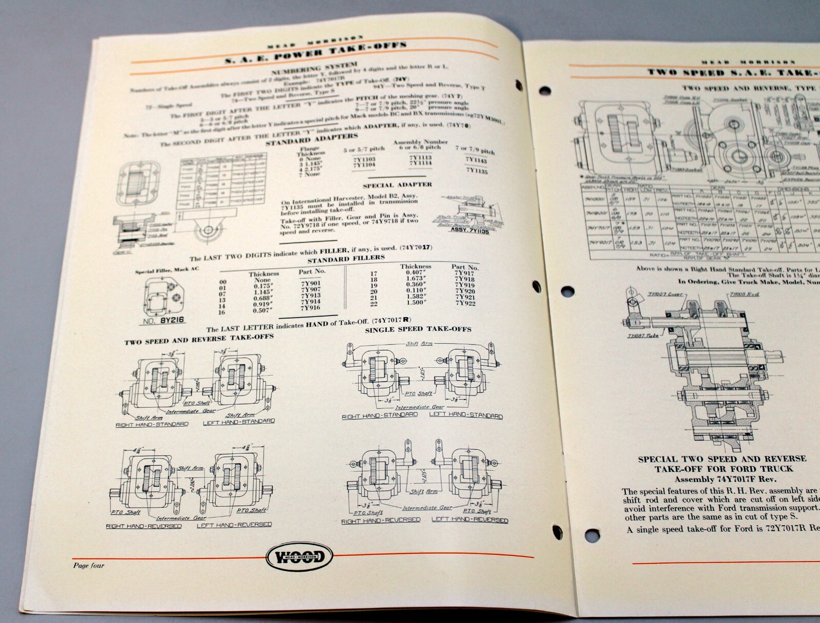 Mead Morrison Heavy Duty Take Offs Parts Catalog