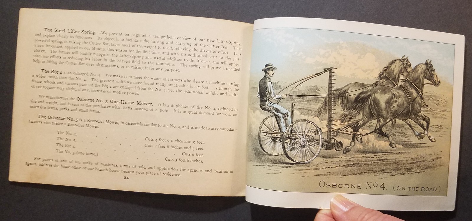 1890 D.M. Osborne & Co Farm Equipment Brochure