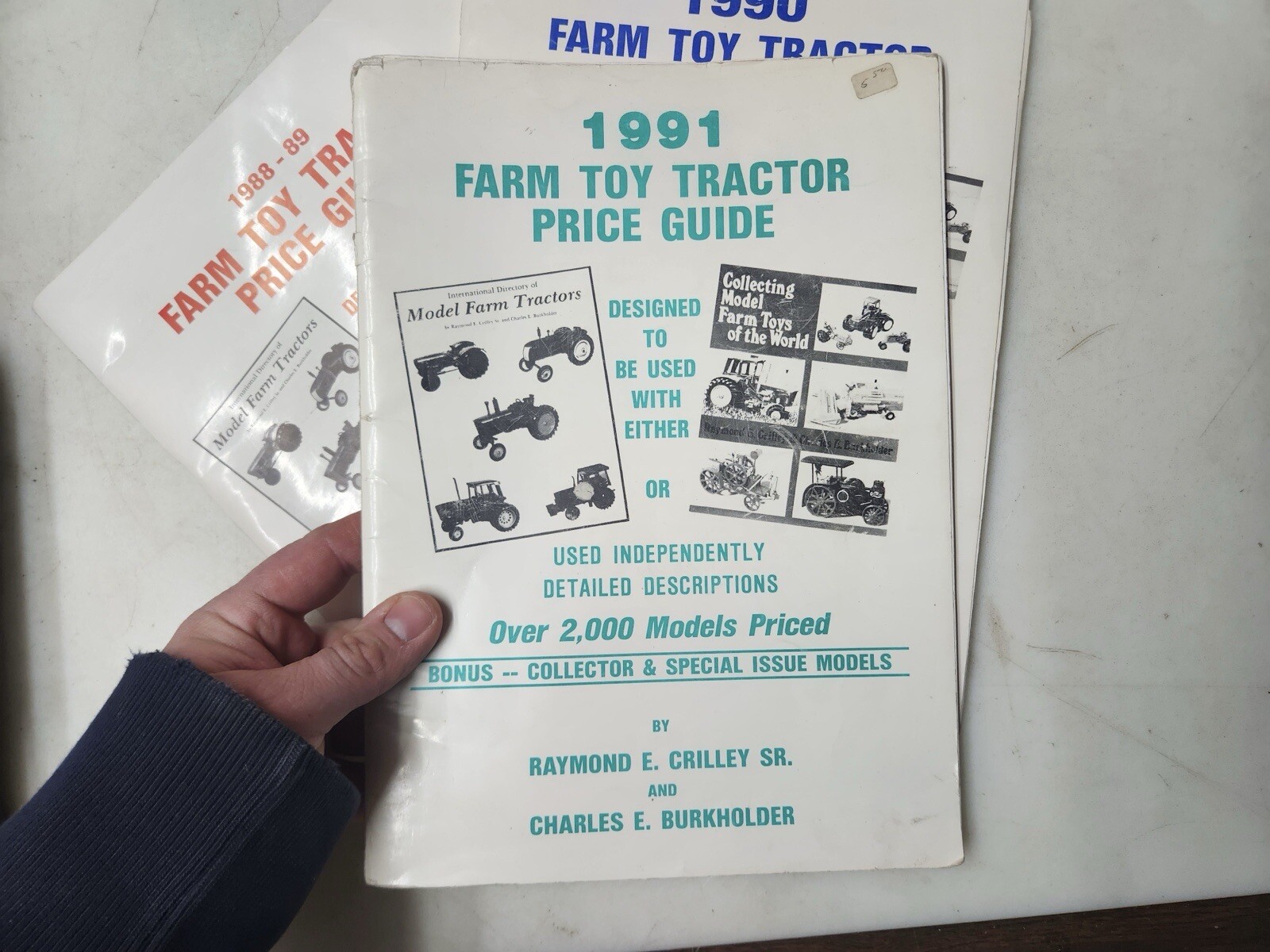 Vintage 1989-1991 Farm Toy Tractor Price Guide Set