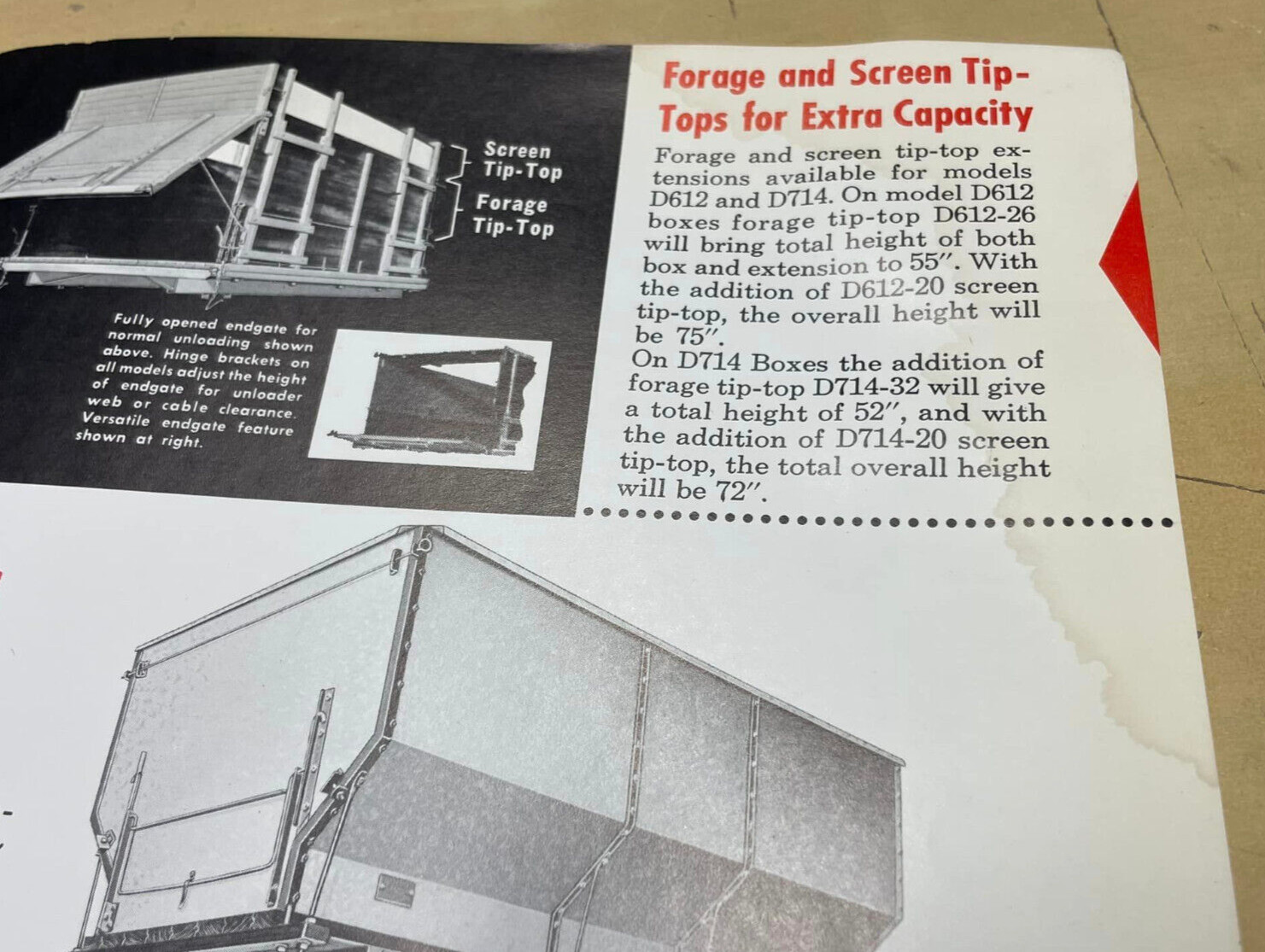 Vtg Midwest Farm Wagons Barge Boxes Dultmeier Mfg Brochure Price List Bundle