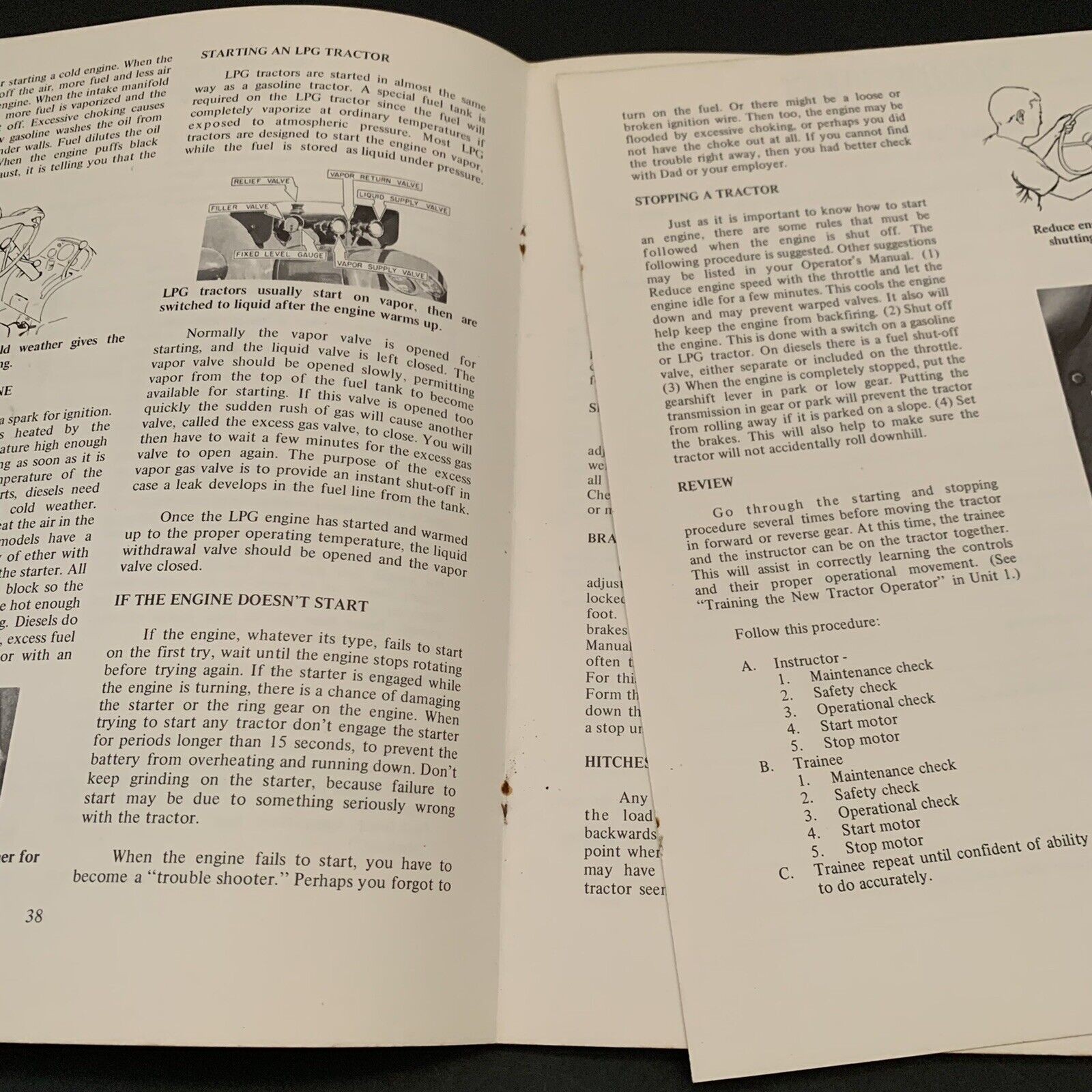 1969 Operating Farm Tractors and Machinery Safely Efficiently Booklet ISU Vtg