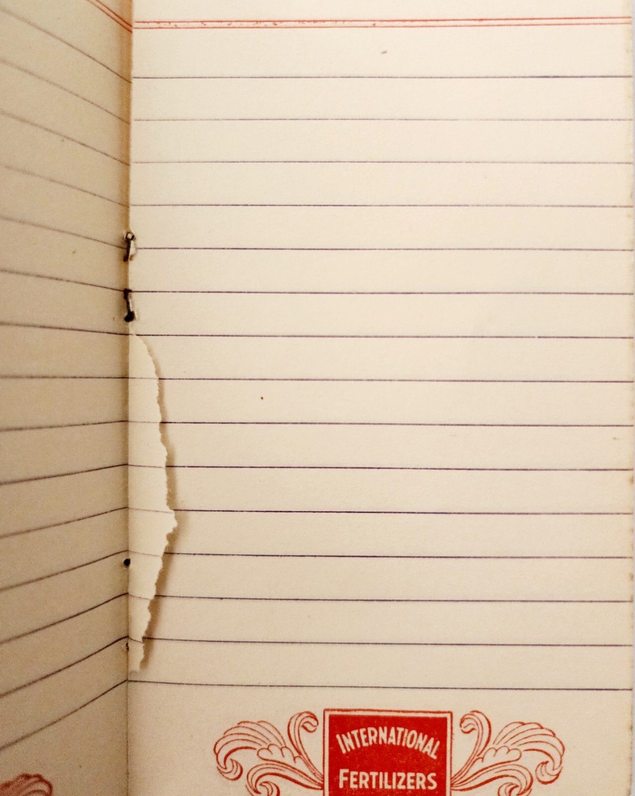 1948 International Fertilizer Memo Book With Calendar Notepad Booklet Mass E85F