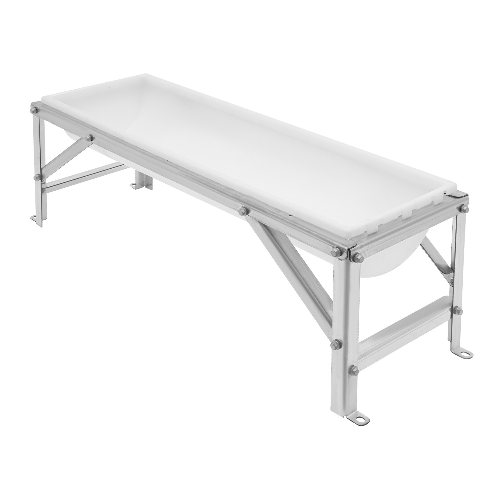 Large Capacity Livestock Feed Trough Long Feeder Feed Trough with Stand SALE
