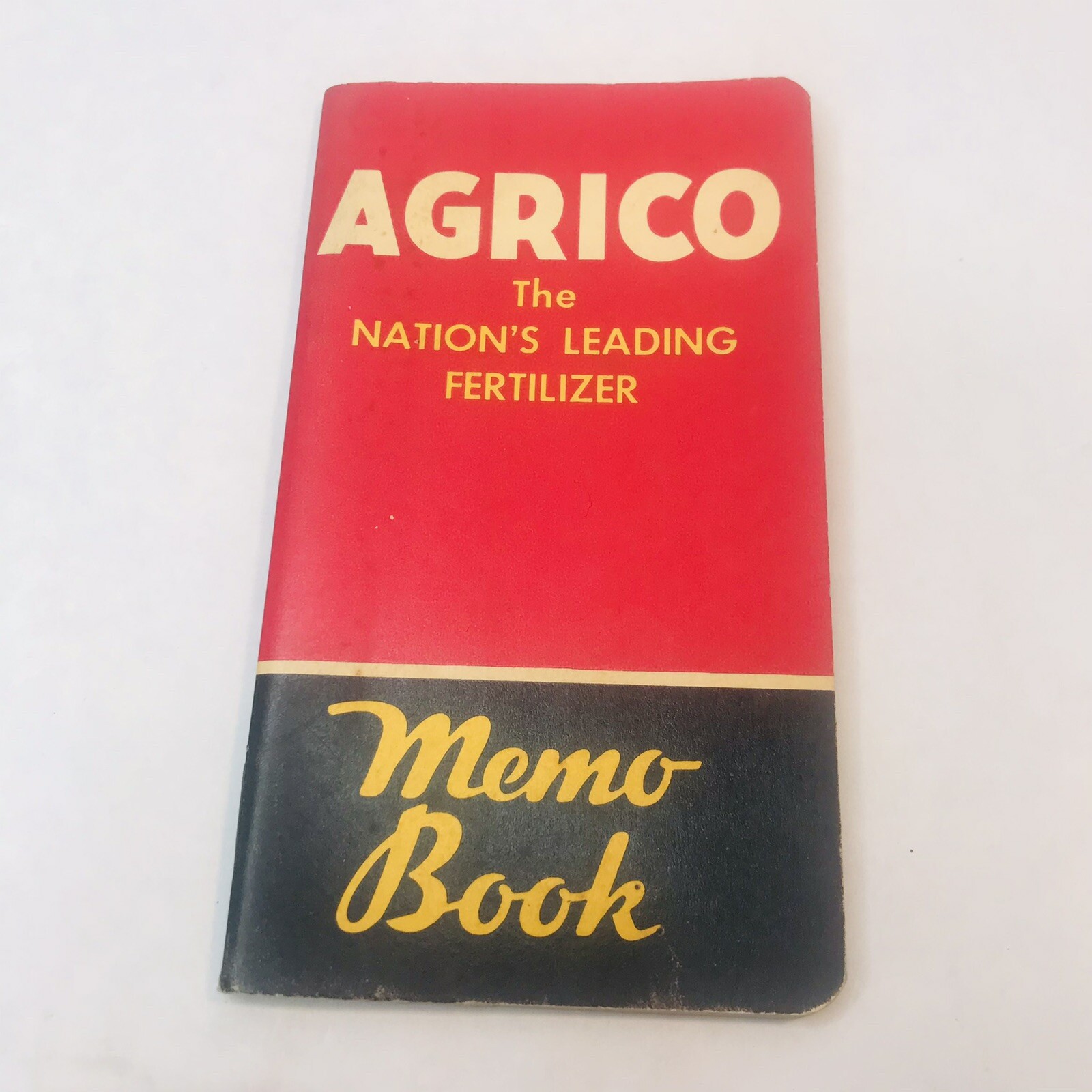 AGRICO Fertilizer Advertising Memo Calendar Book 1957 Vtg American Agriculture