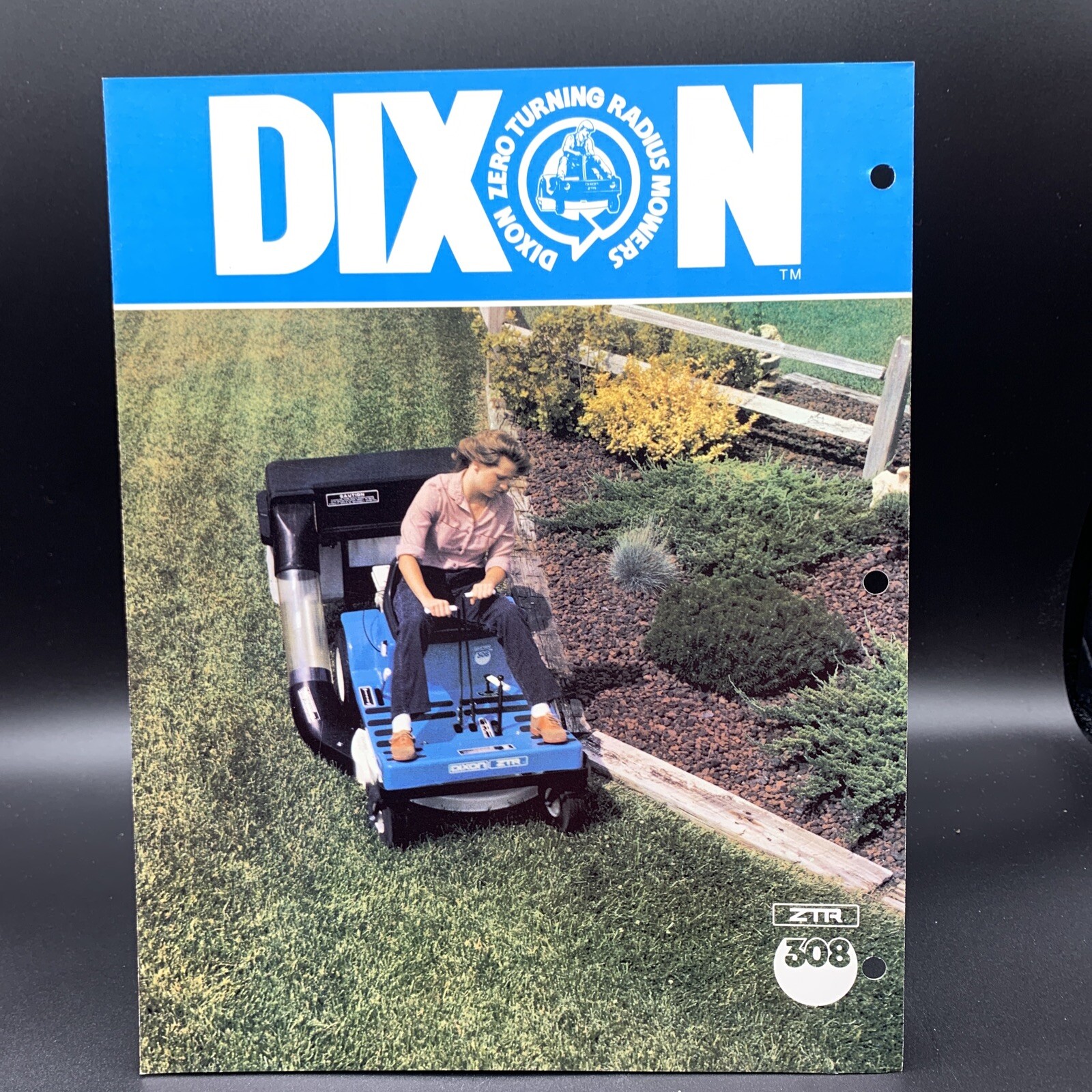 Original NOS 1982 Dixon ZTR 308-426-424-425-Zero Turn Mower Sales Brochure