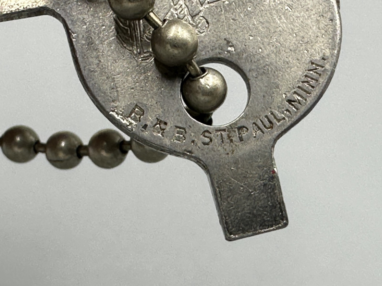 Vintage Minnesota Farm Machinery Advertising Keychain Pocket Screwdriver