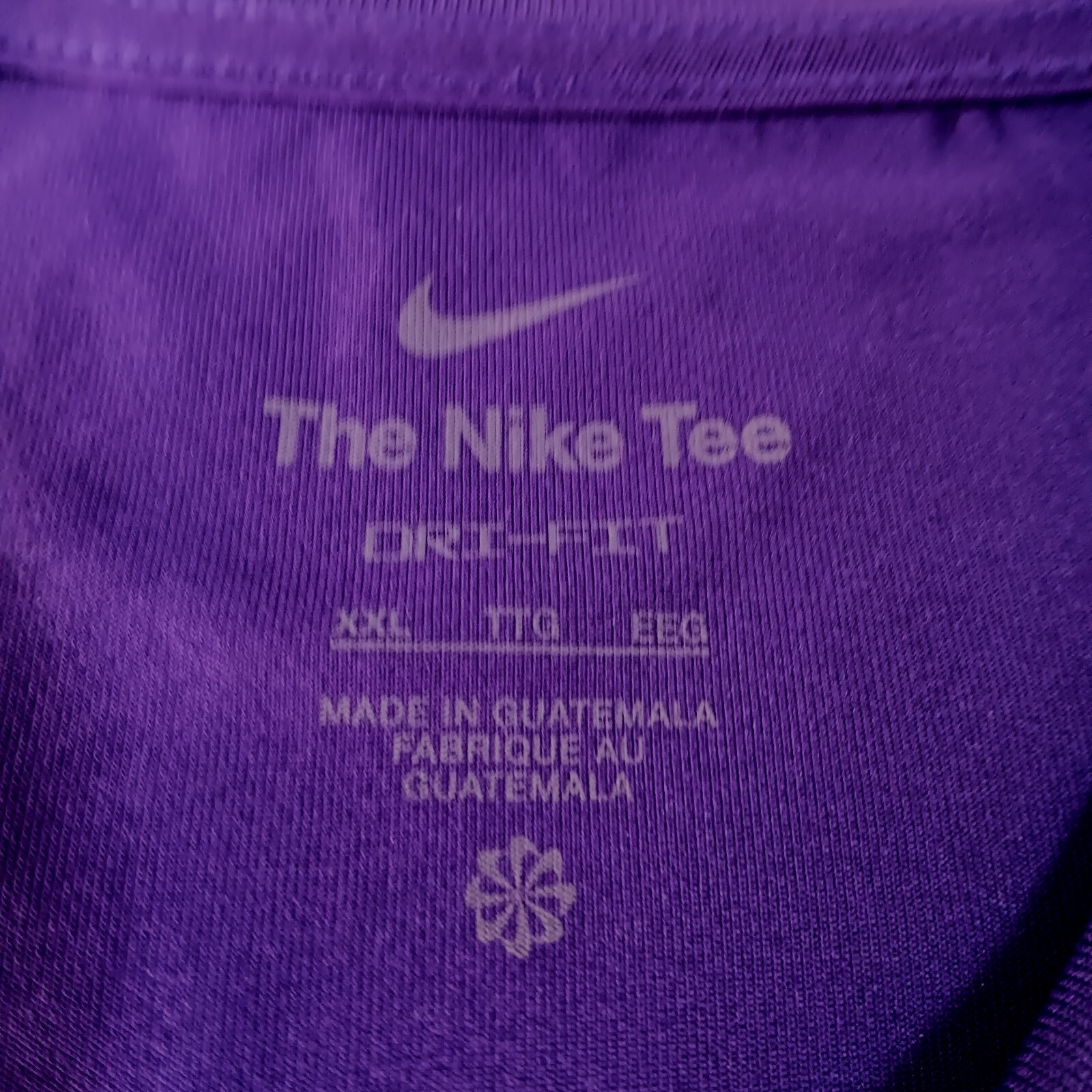 Nike Dri-Fit T-Shirt Men&rsquo;s 2XL Purple Coop Logo Farm Ag Gas