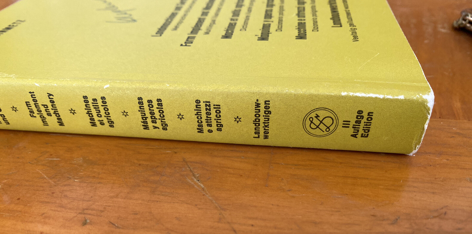 Vintage Deutz Fahr Farm Implement & Machinery Illustrated Dictionary Handbook