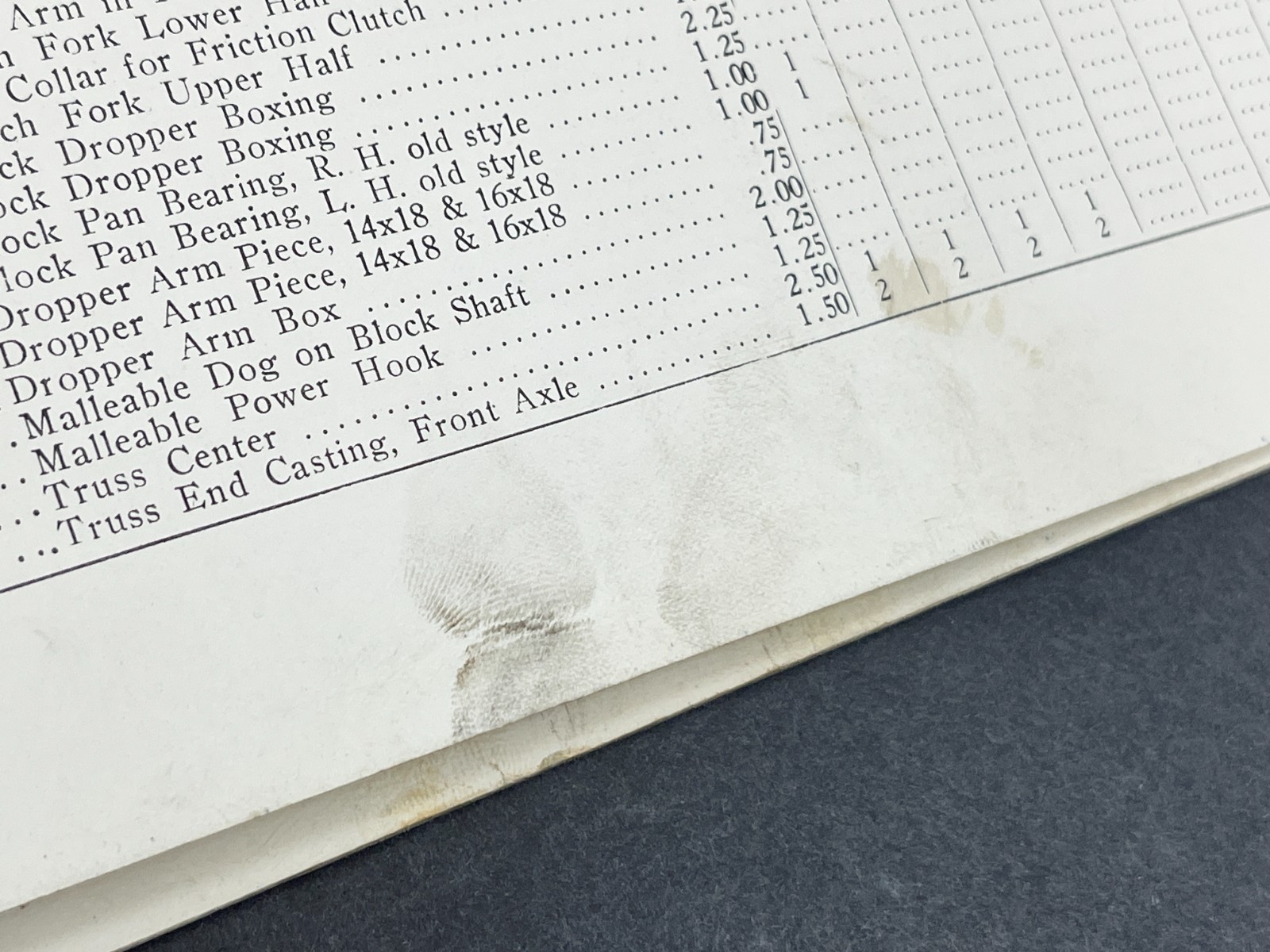 1923 Ohio Cultivator Automatic Hay Presses Parts Price List Repairs Bellevue OH