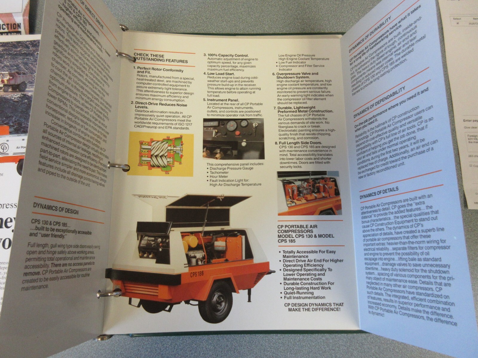 Chicago Pneumatic Portable Air Compressors Information