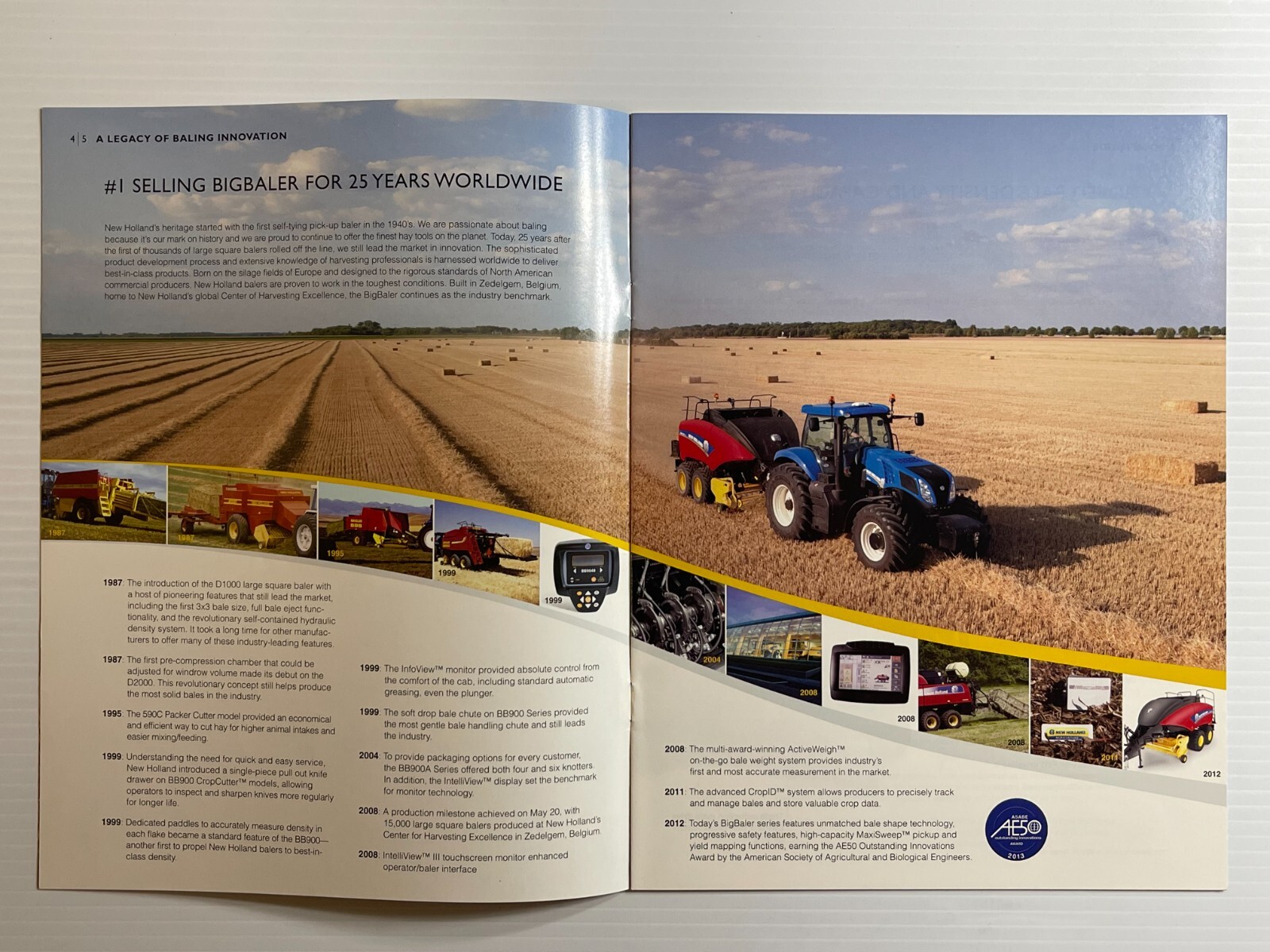 New Holland Bigbaler Series *330 / 340* Sales Brochure (Original Brochure) 2013