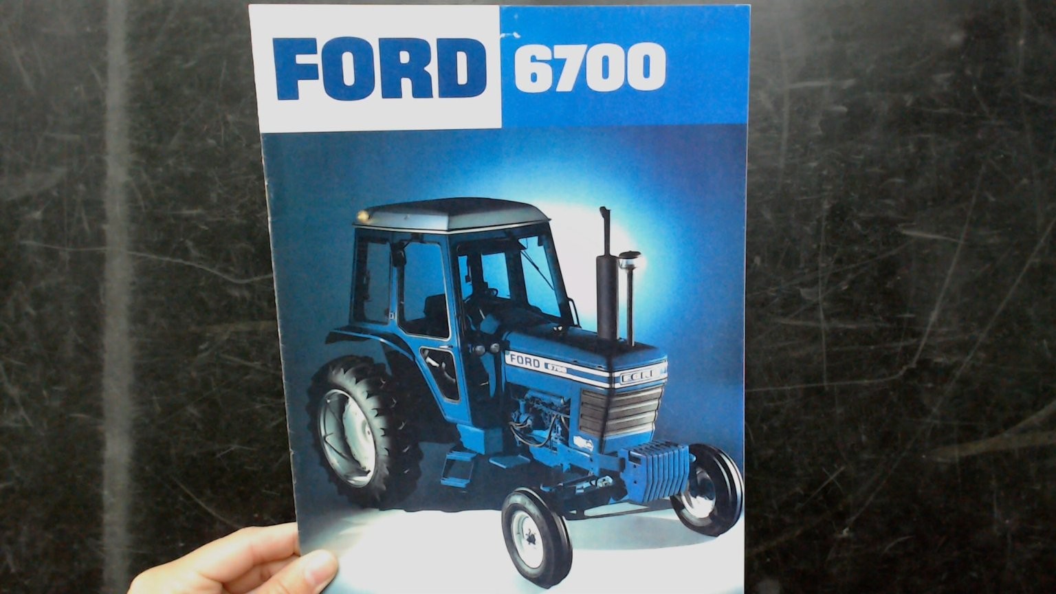 Ford 6700 Tractor Vintage Brochure Agriculture Farming Equipment