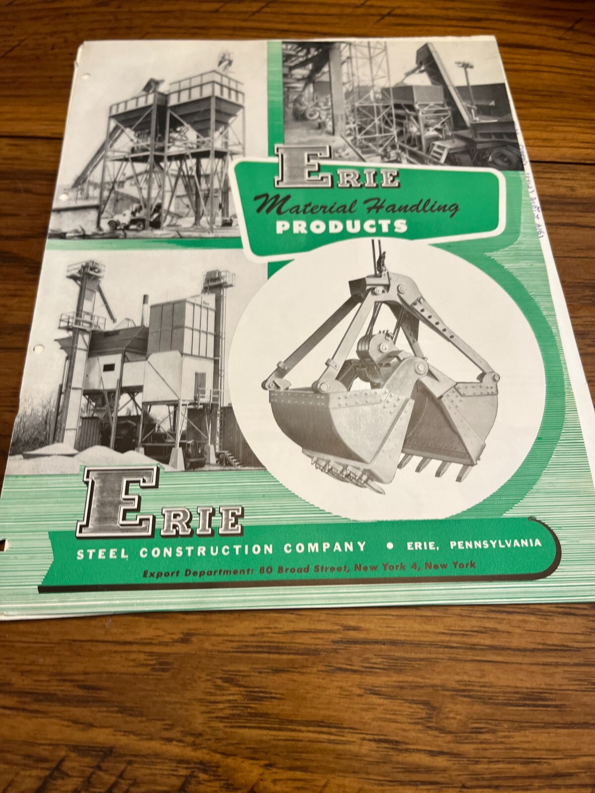 Erie Material Handling Products Brochure AMIL22