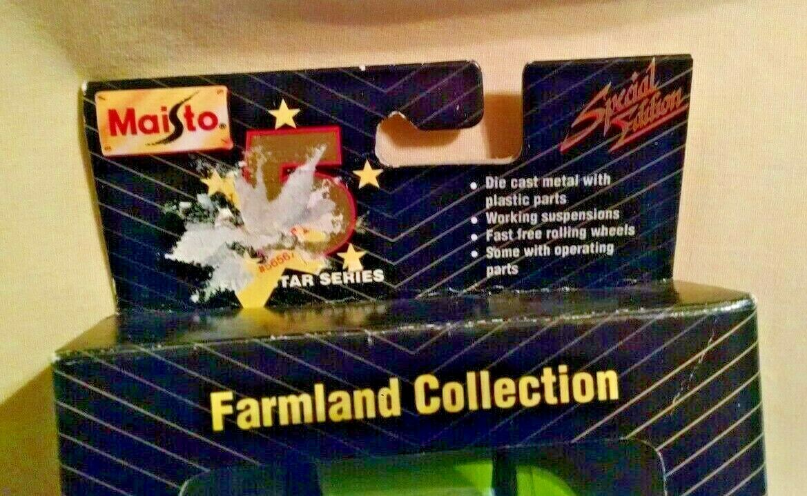 Maisto Farmland Collection 5 Star Series Special Edition 1995 Tow Truck Tractor