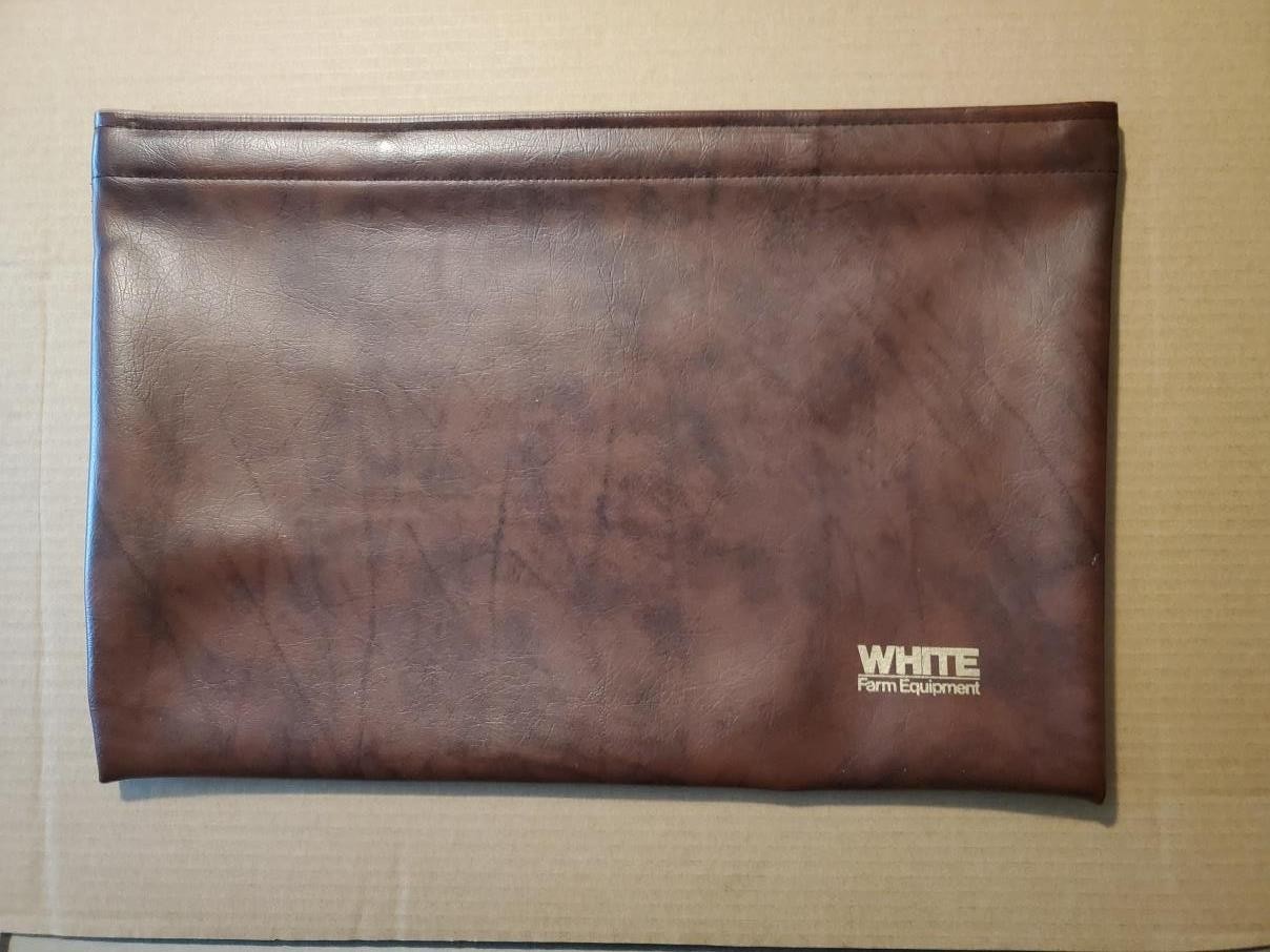 7042—-1970s White Farm Equipment document satchel