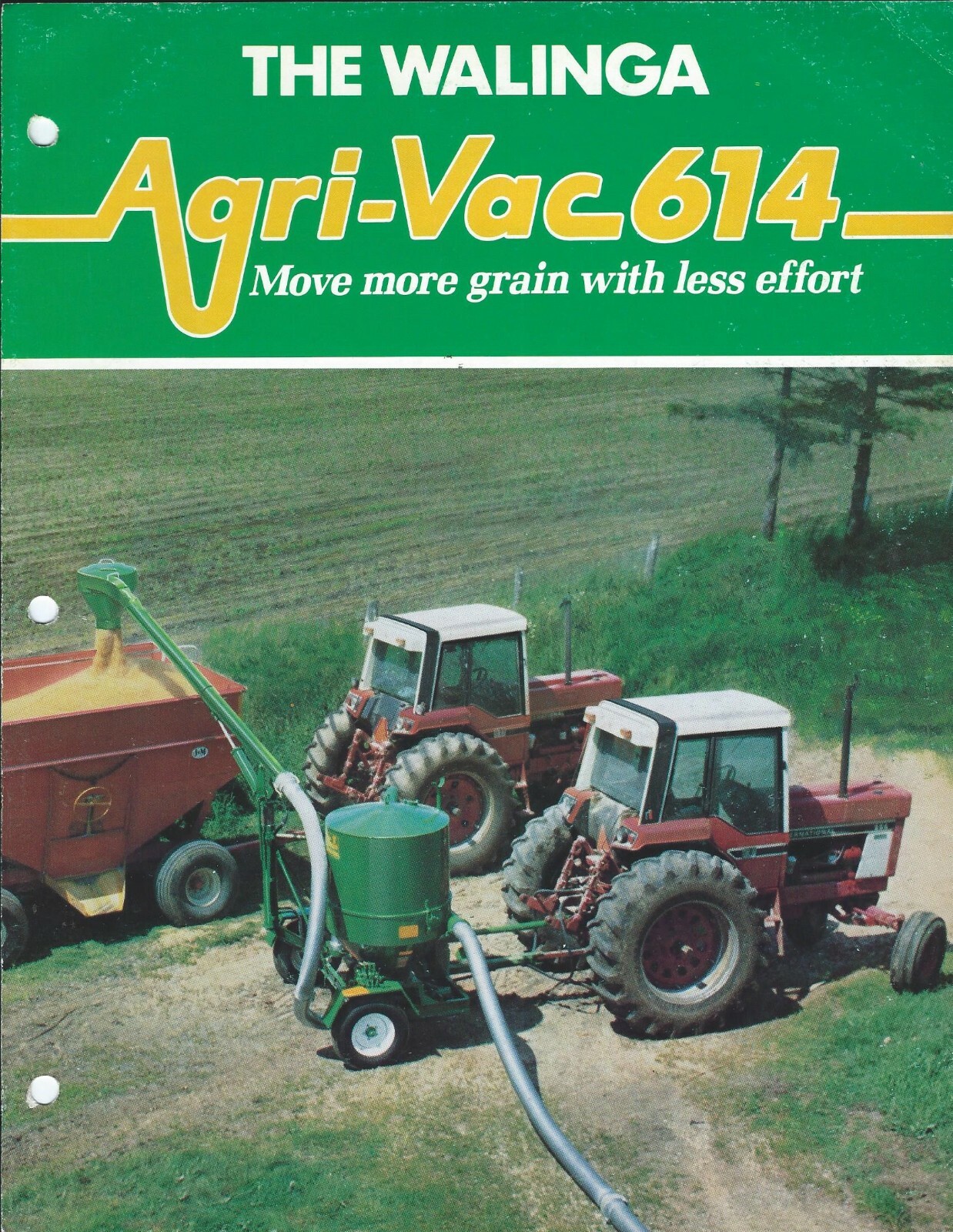 Farm Equipment Brochure – Walinga – Agri-Vac 614 Pneumatic Grain Handler (F7339)