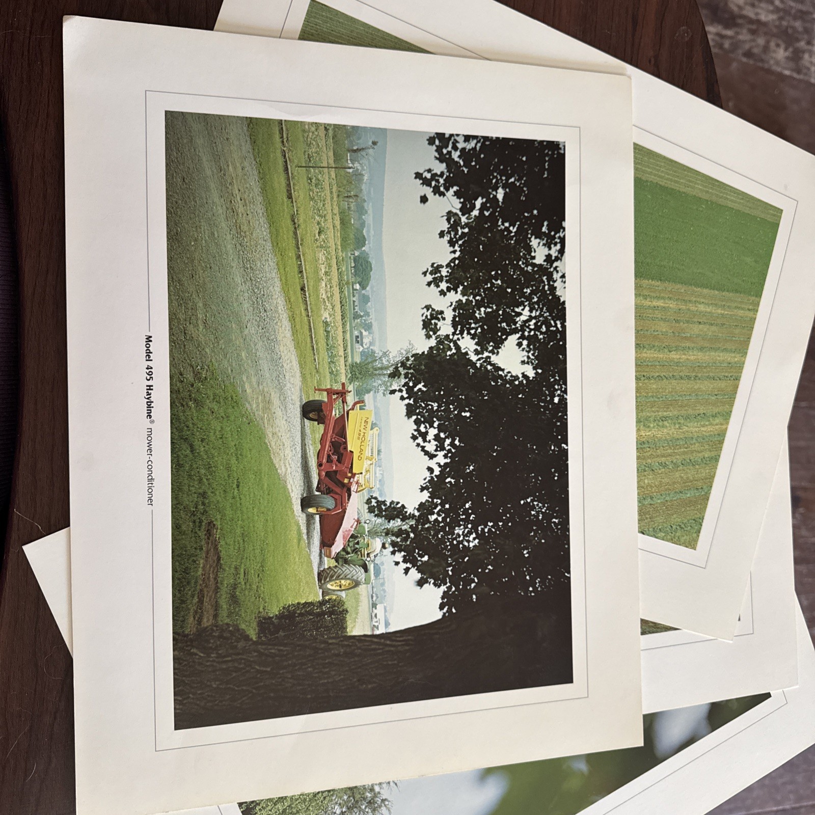 7- Vintage 1980s Farming Photo Ads Lancaster PA