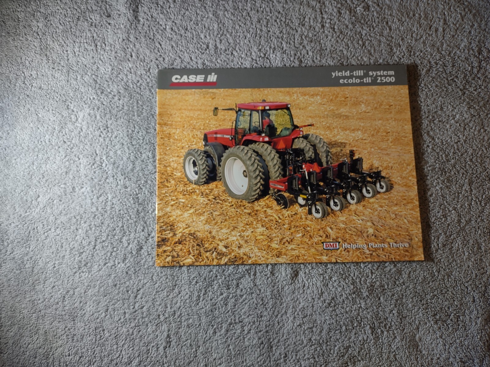 CASE IH 2500 Rip-bed, 2500 Ecolo-till, Sales Brochures. Lot Of 13.