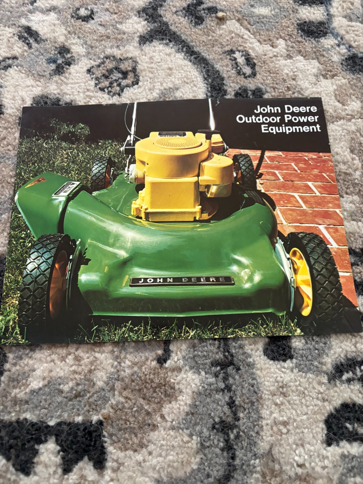 John Deere Outdoor Power Equipment For 1974 Brochure FCCA25