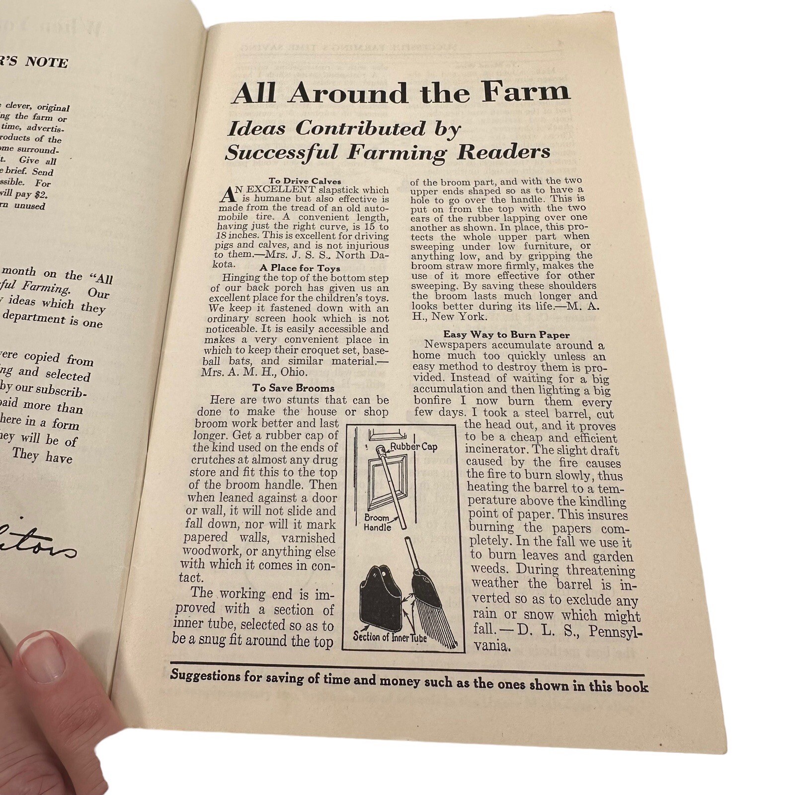 Successful Farming How to Save Time Save Money and Make Profits 1932