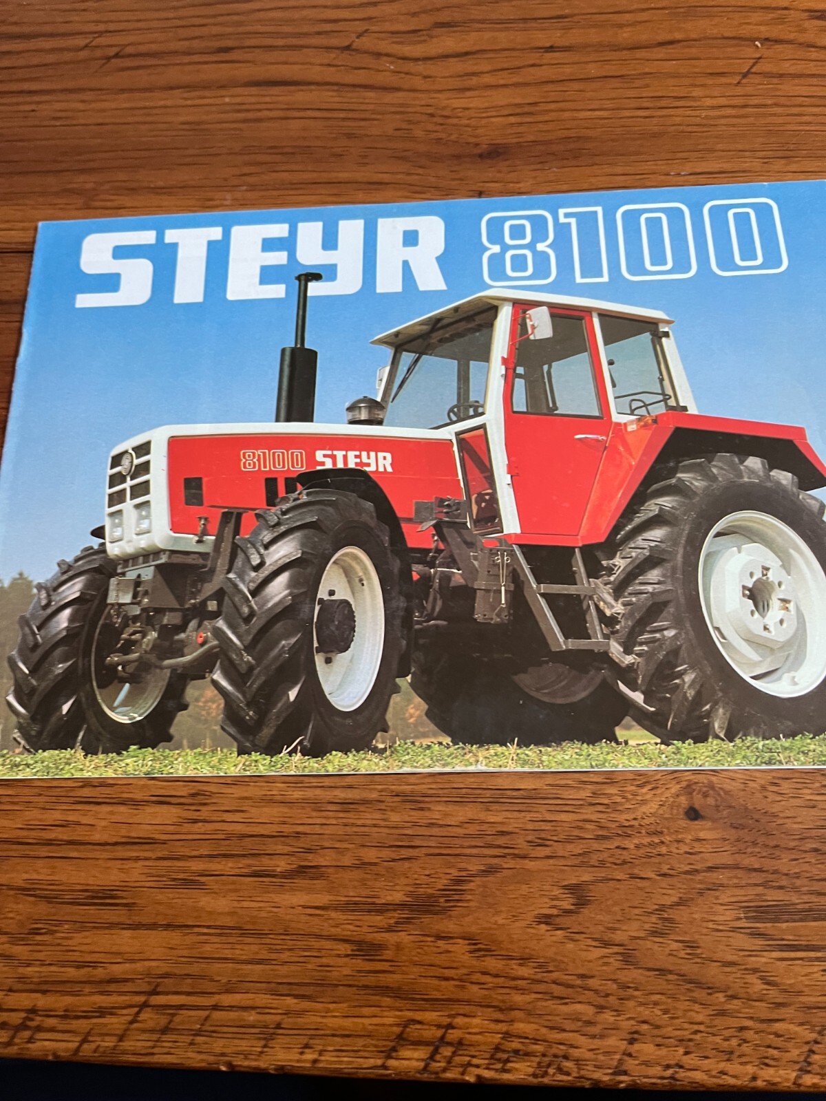 Steyr 8100 Tractor Brochure FCCA