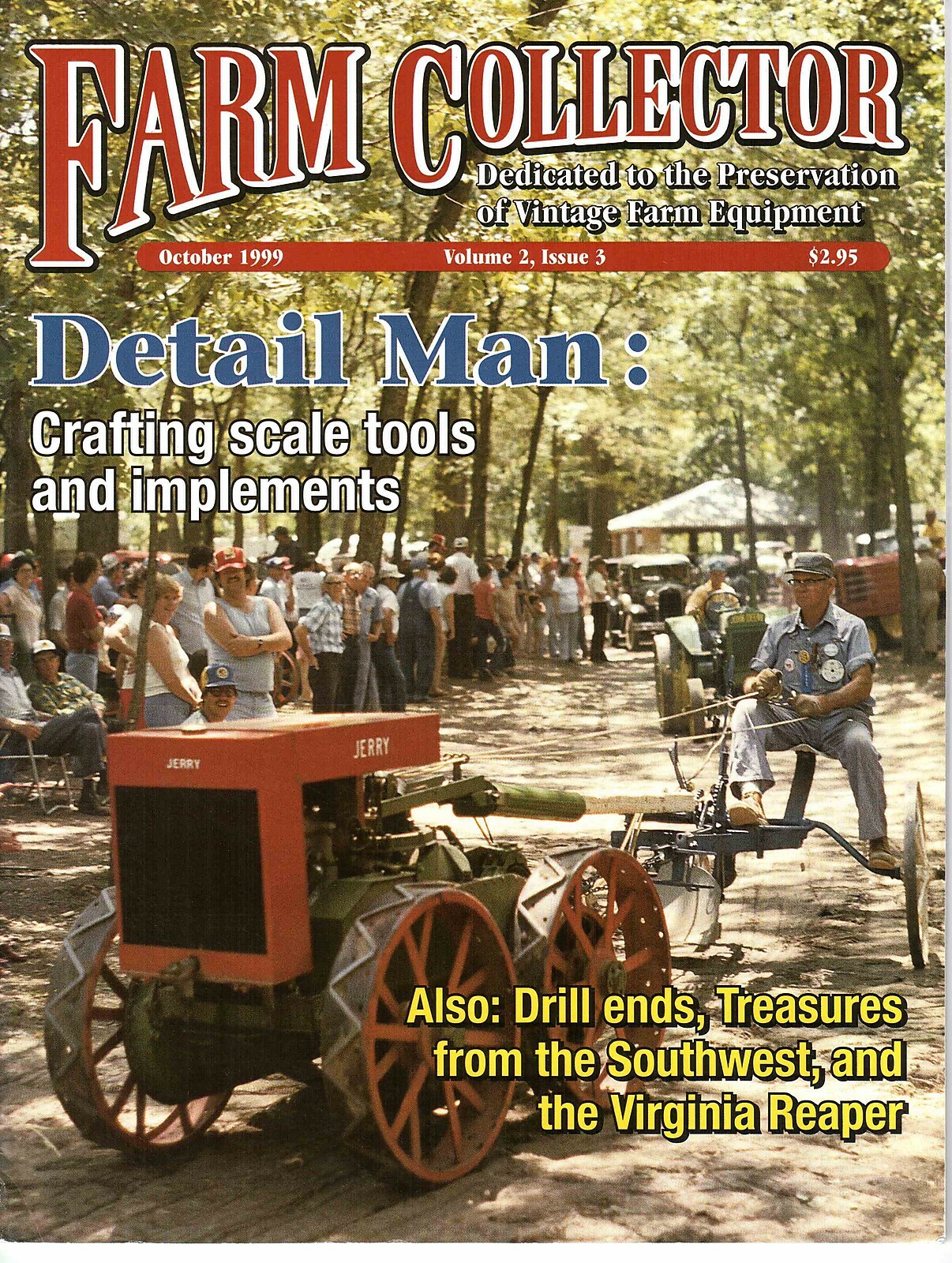 PAL Tractor, Cyrus McCormick Reaper, Model Farm Tractor craftsman Jim Buske