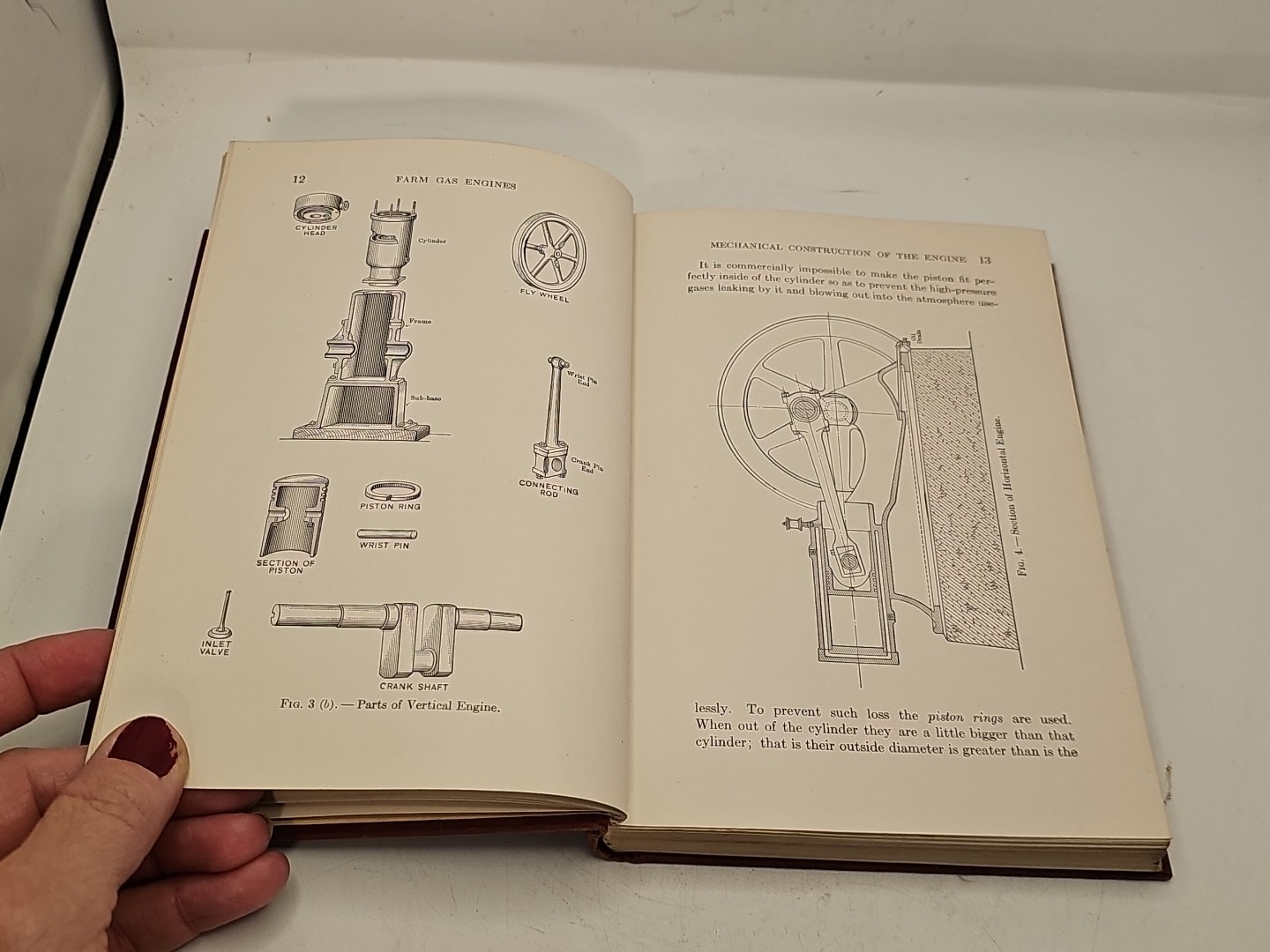 1913 gas engines for the farm hit miss tractor etc book Hirshfeld Ulbricht