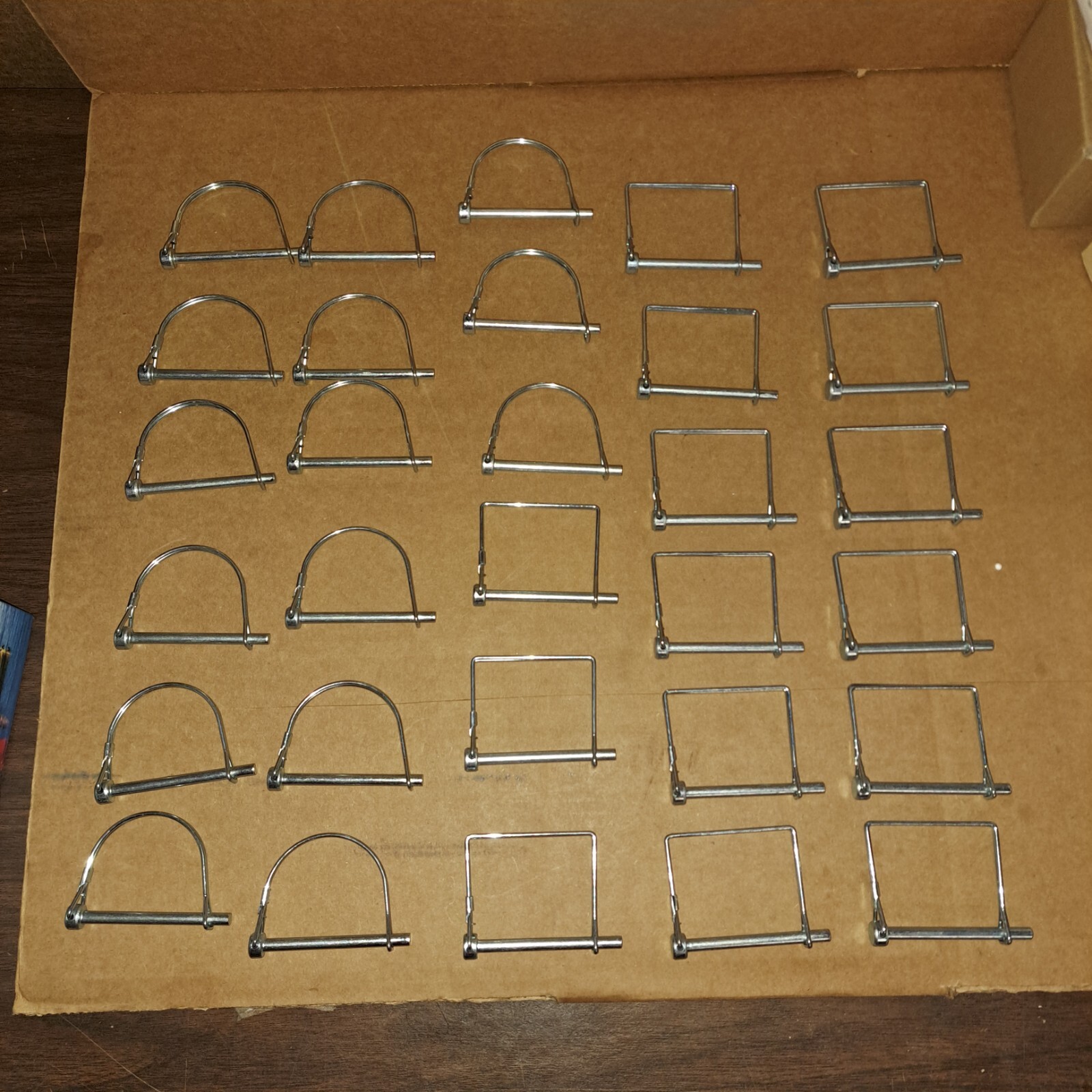 Pack of 30 Trailer Pin 2-3/4&Prime;x1/4&Prime; L x W – Shaft Locking Coupler Pin for Heav…