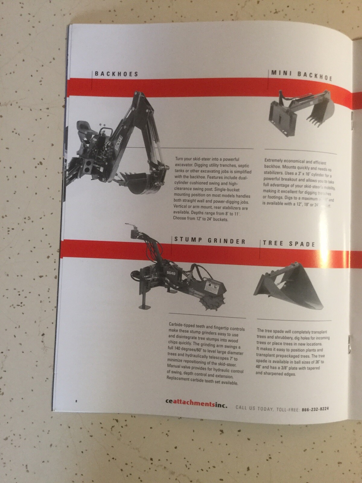 GEHL SUMMER 2001 ATTACHMENT LINEUP 16 PAGES 2001 Sales Brochure