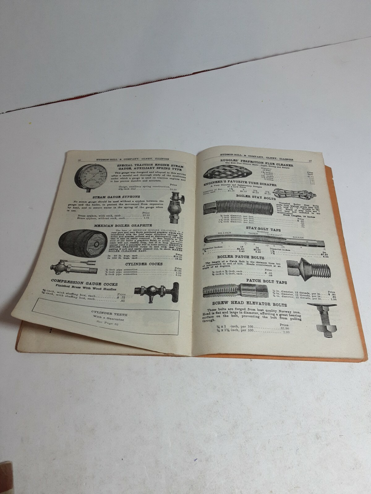 1936 Hudson – Hill & Co Thresher And Mill Supply Catalog