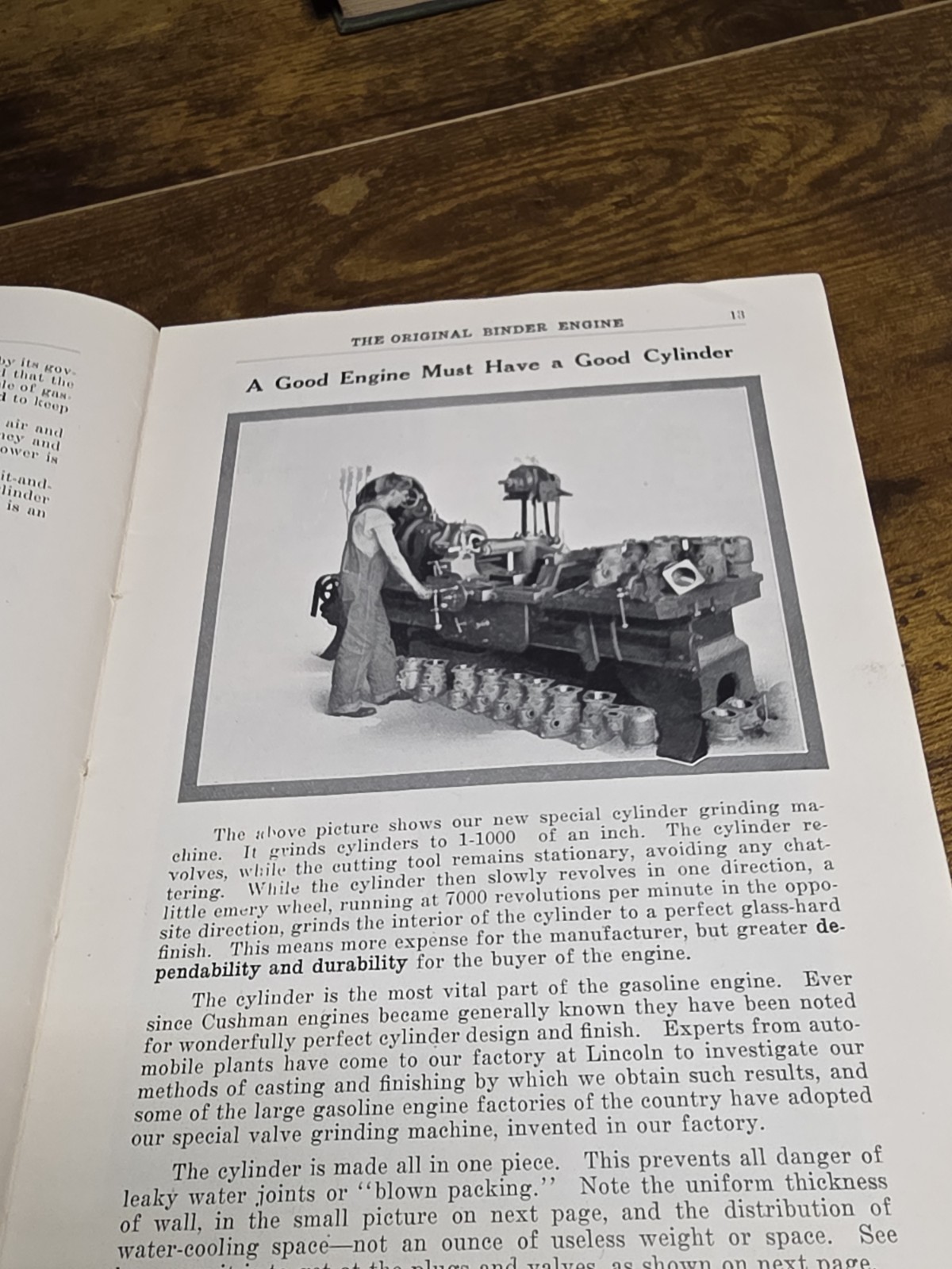 Original 1915 Cushman Motor Works Catalog Brochure Hit Miss Engine Lincoln