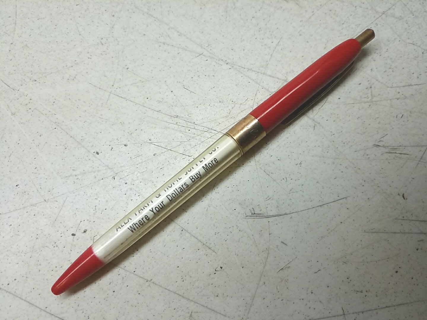 Alex Hepper Farm And Home Supply Vintage Ink Pen Wheat Belt Fleet Store USA